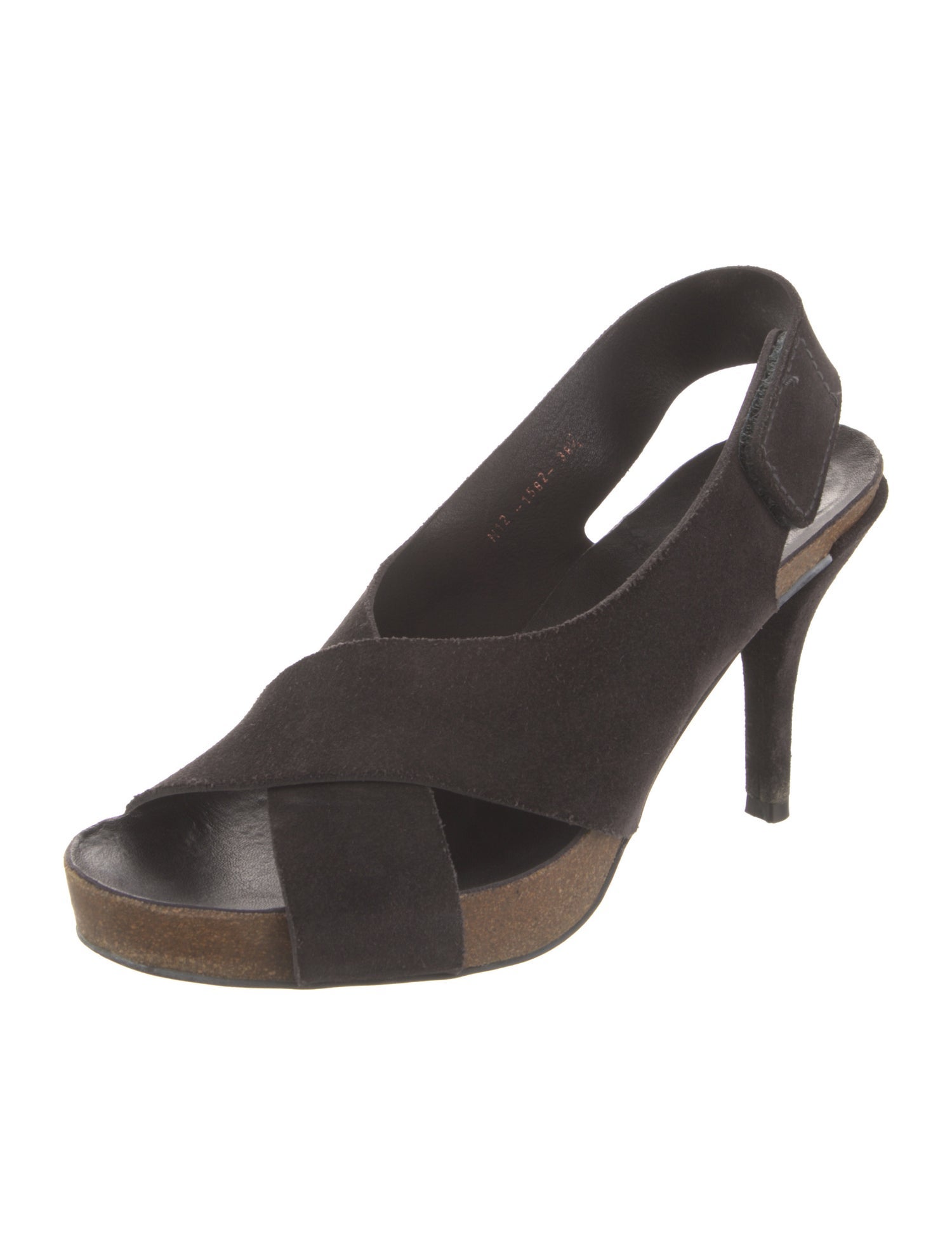 Pedro Garcia Suede Slingback Sandals