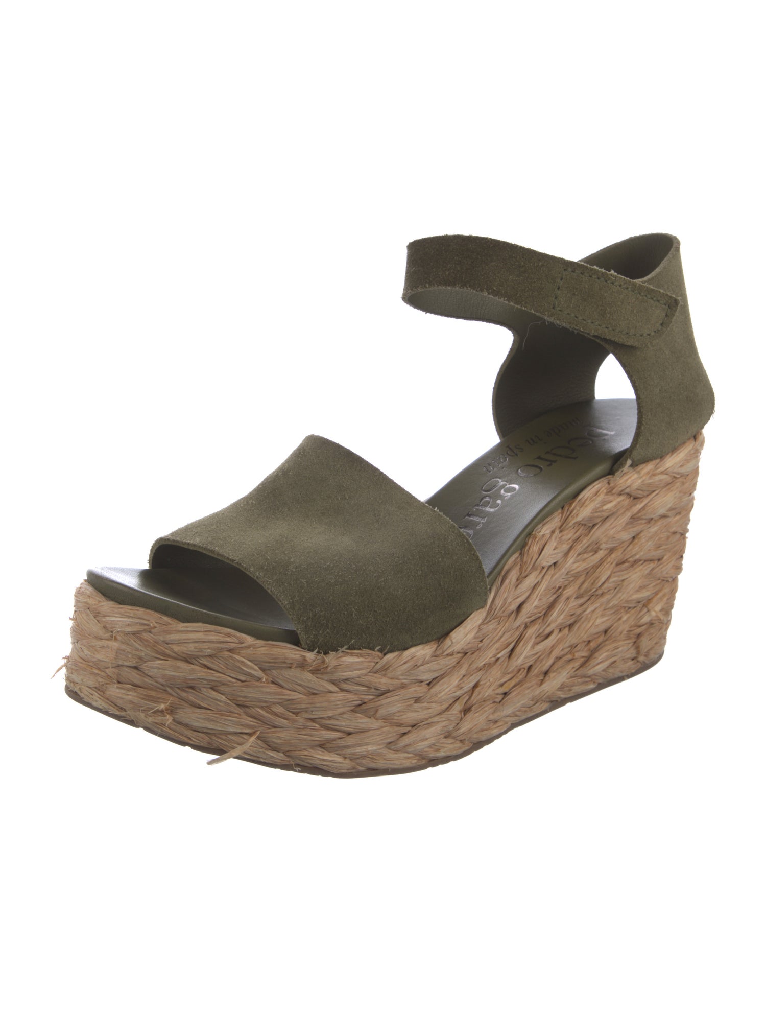 Pedro Garcia Suede Braided Accents Espadrilles