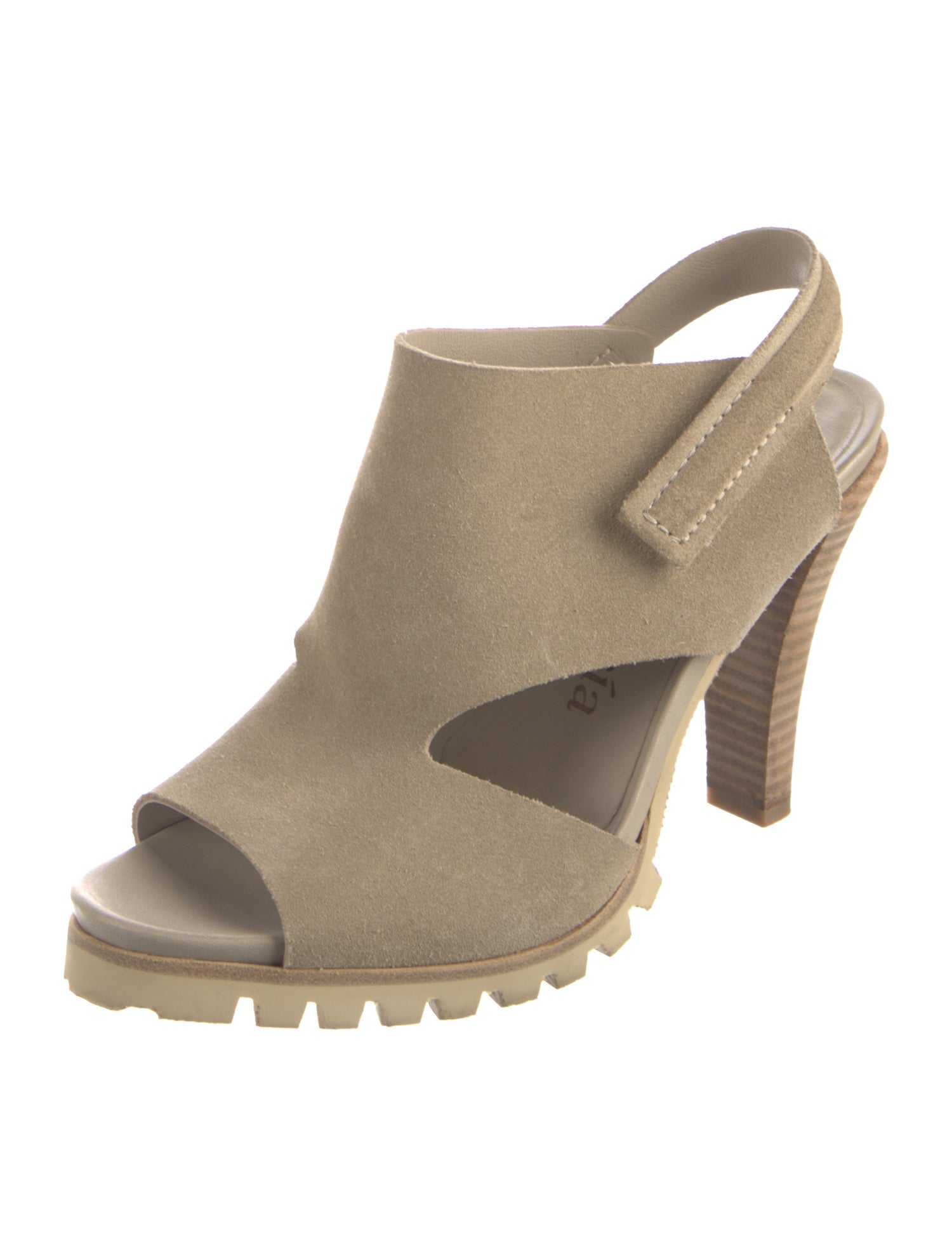 Pedro Garcia Suede Slingback Sandals