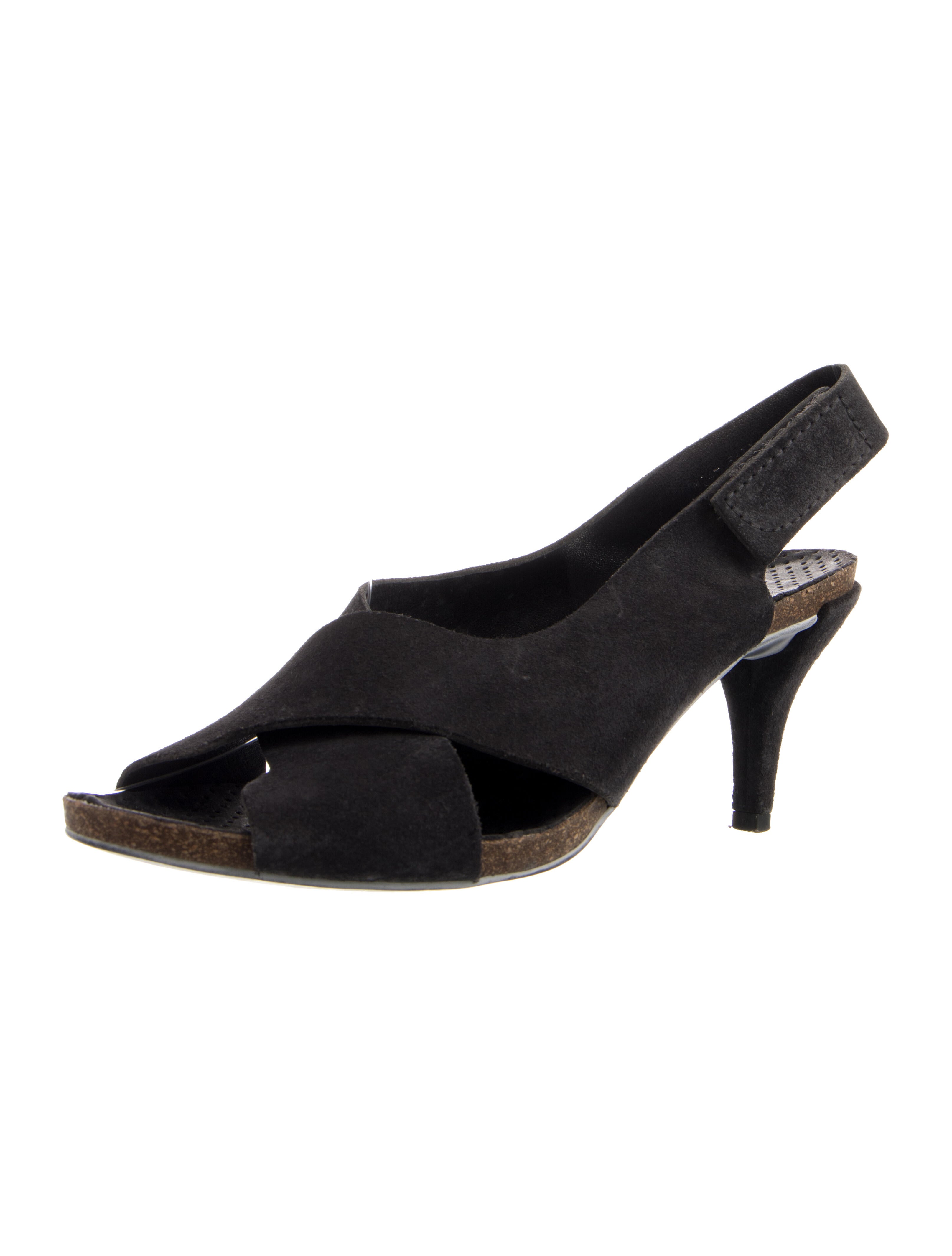 Pedro Garcia Suede Slingback Sandals