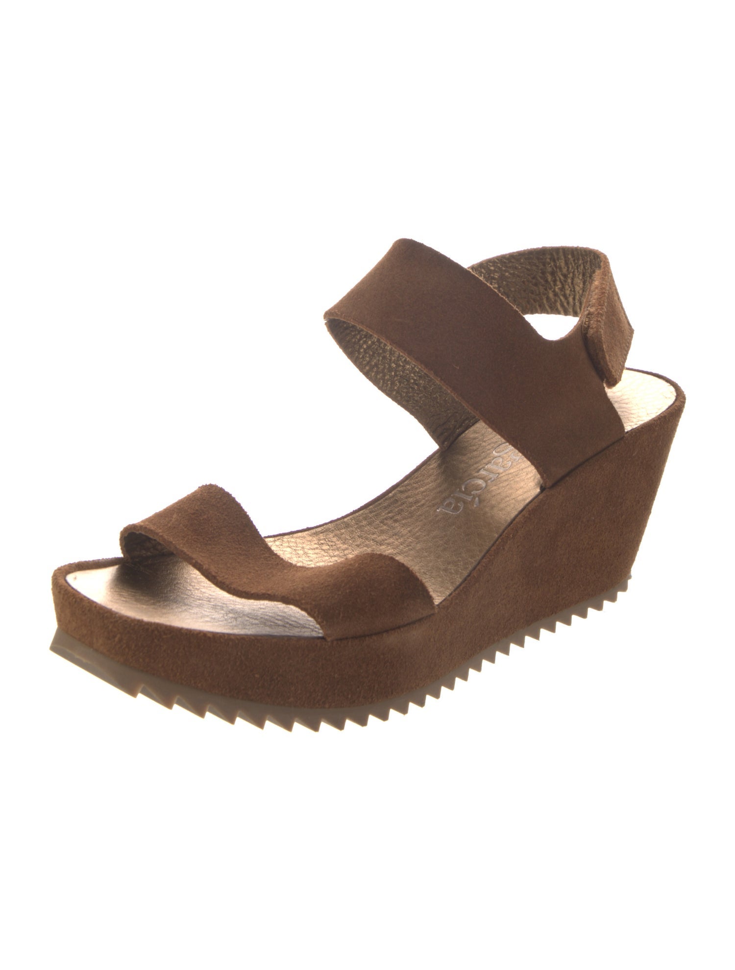 Pedro Garcia Suede Slingback Sandals