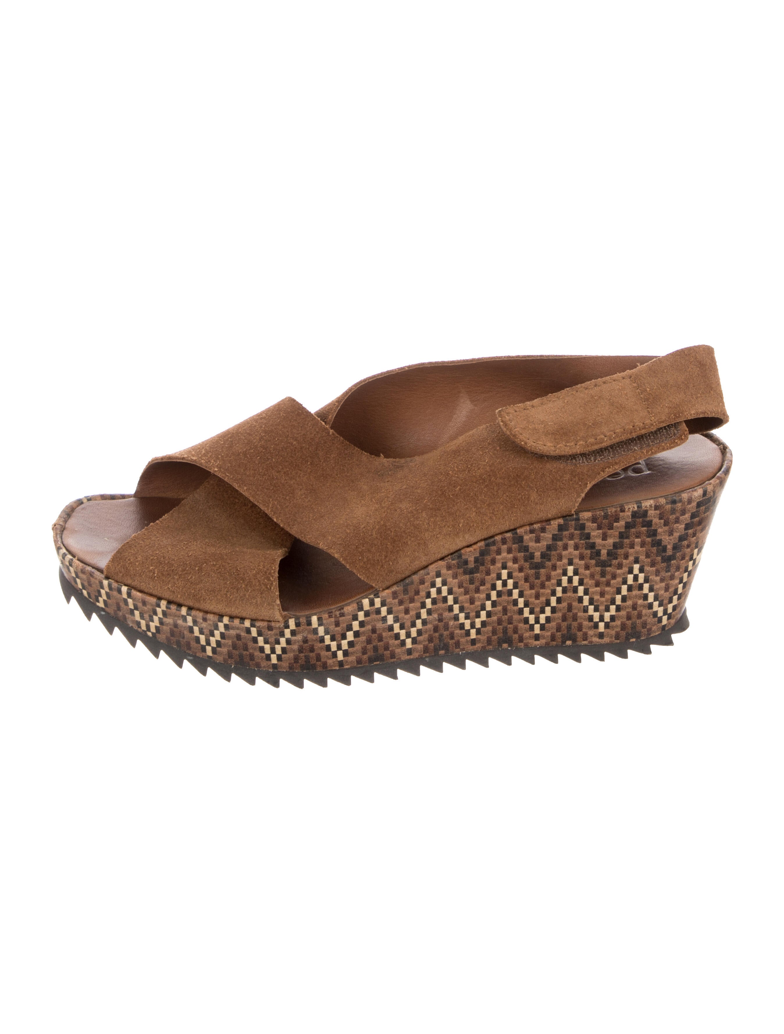Pedro Garcia Suede Slingback Sandals