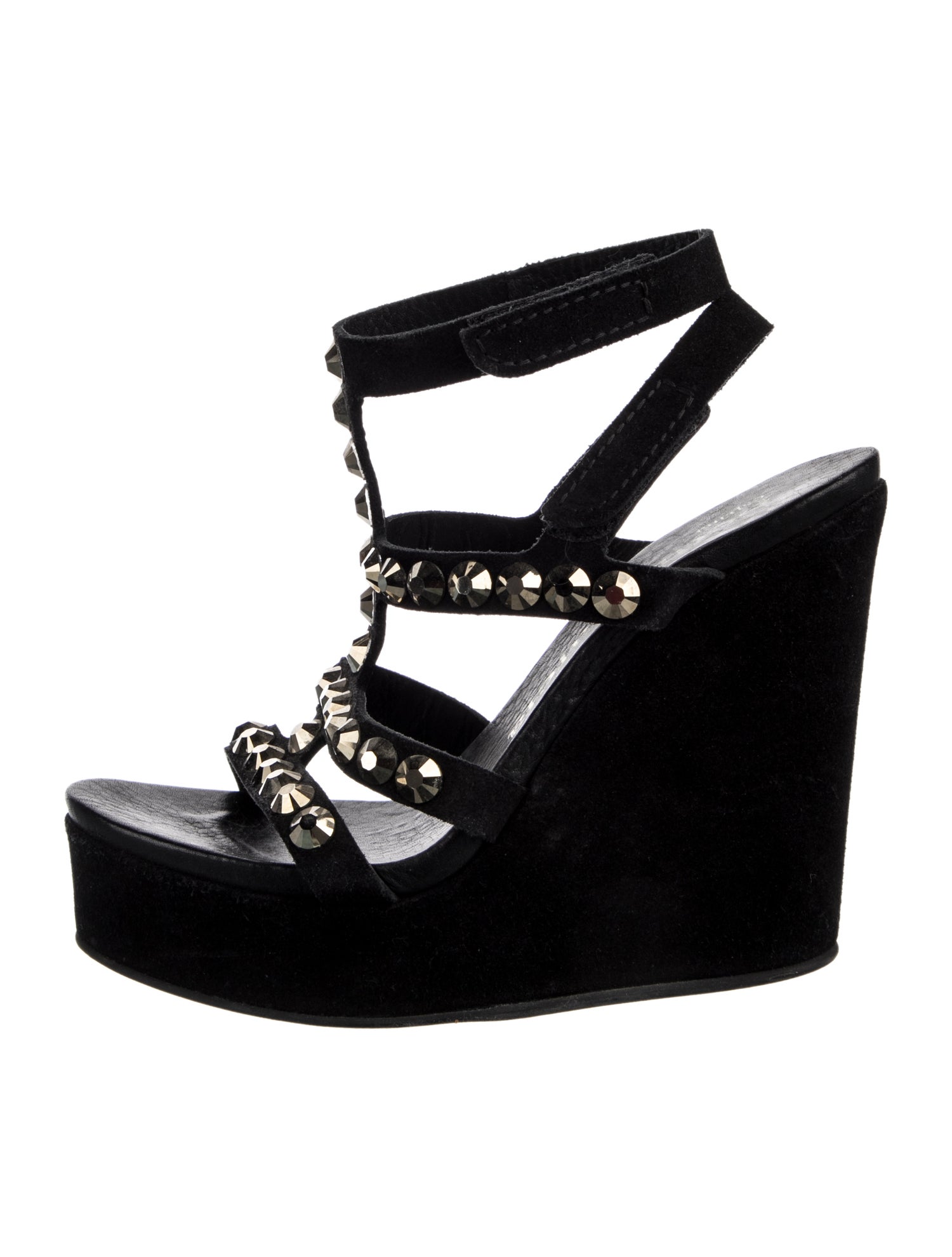 Pedro Garcia Suede Gladiator Sandals