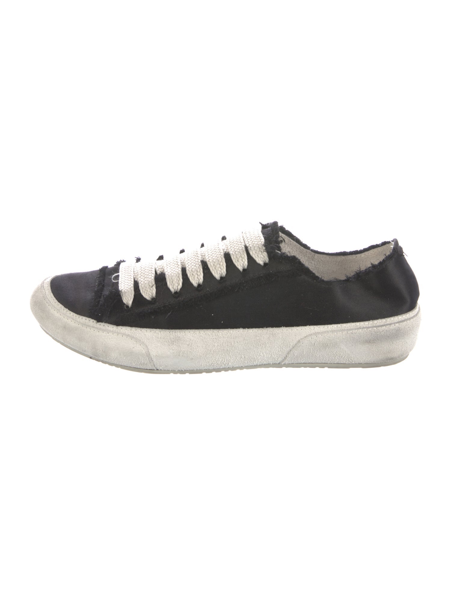 Pedro Garcia Raw-Edge Trim Sneakers