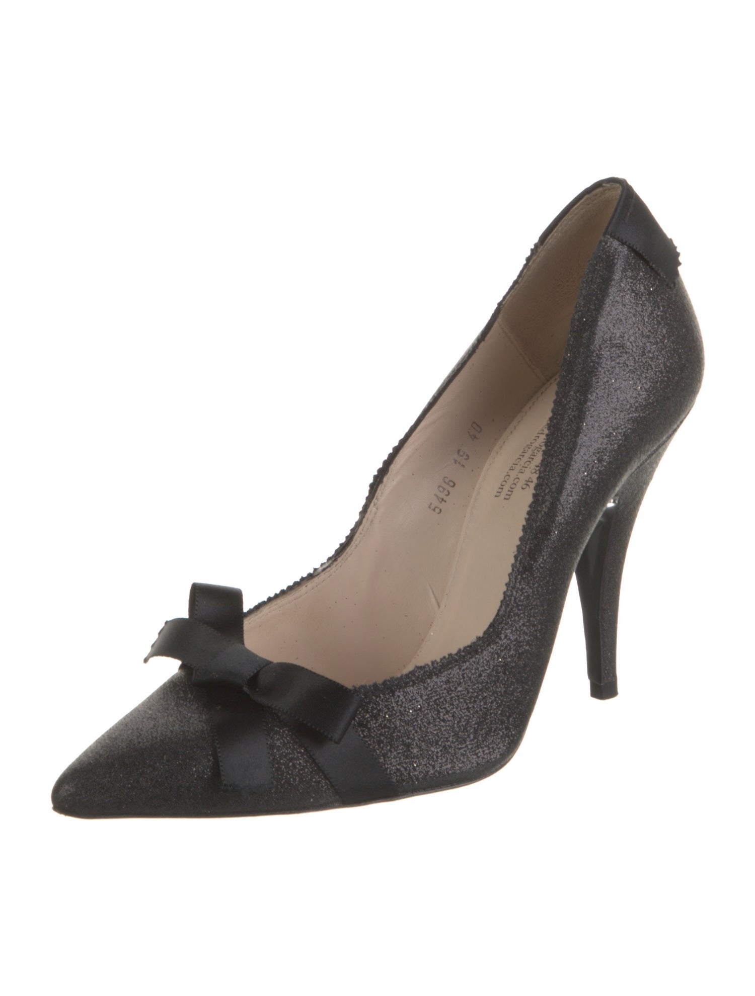 Pedro Garcia Glitter Glitter Accents Pumps