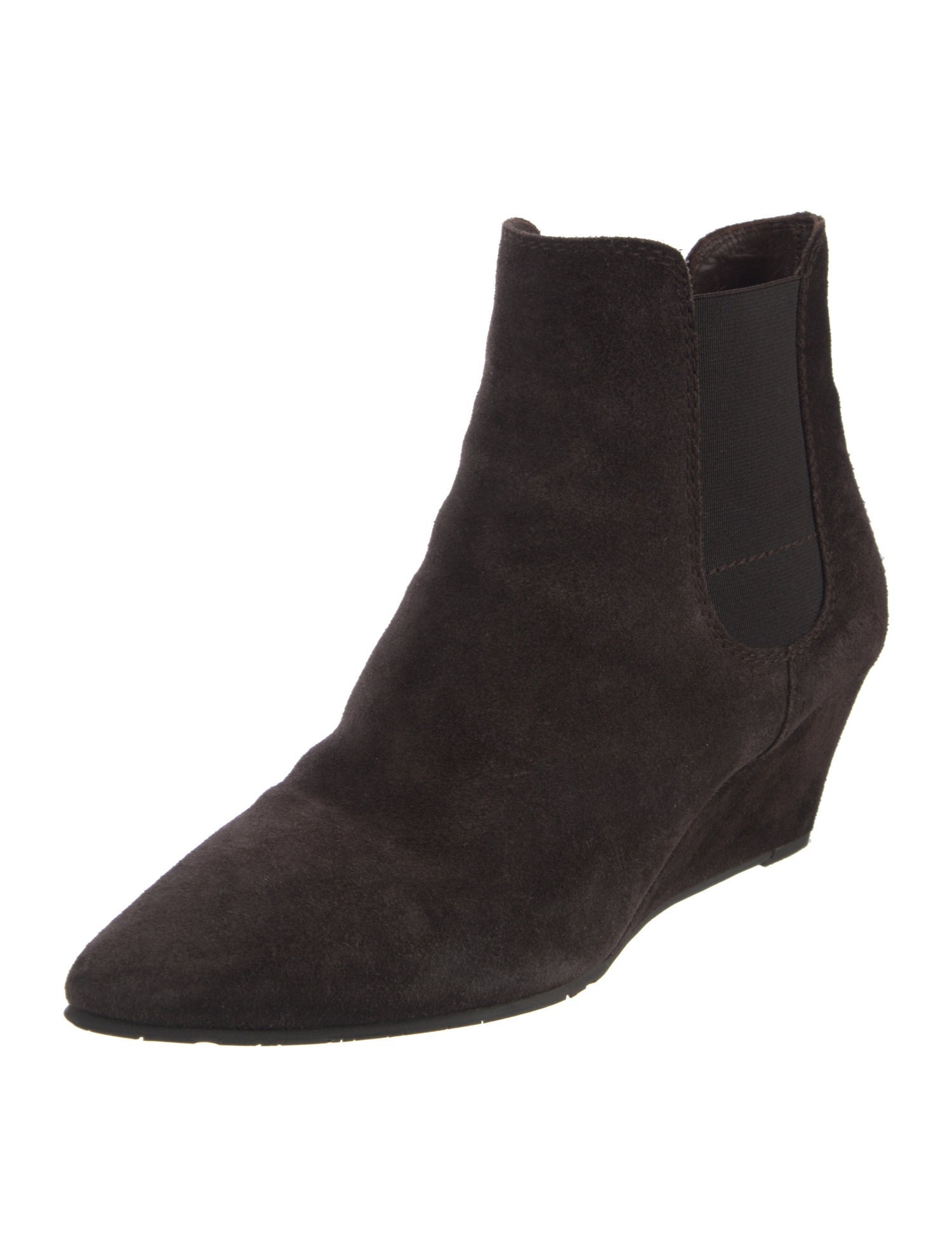 Pedro Garcia Suede Grosgrain Trim Chelsea Boots