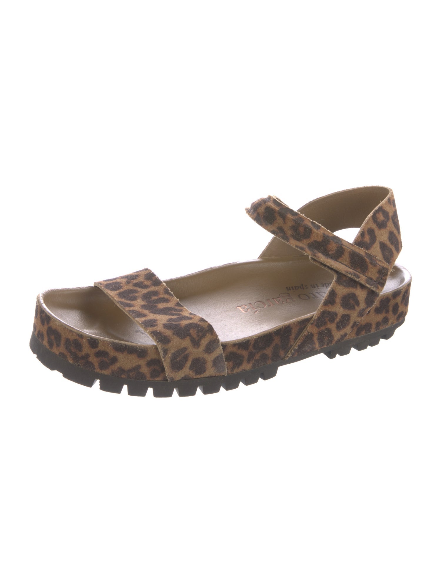 Pedro Garcia Suede Animal Print Espadrilles