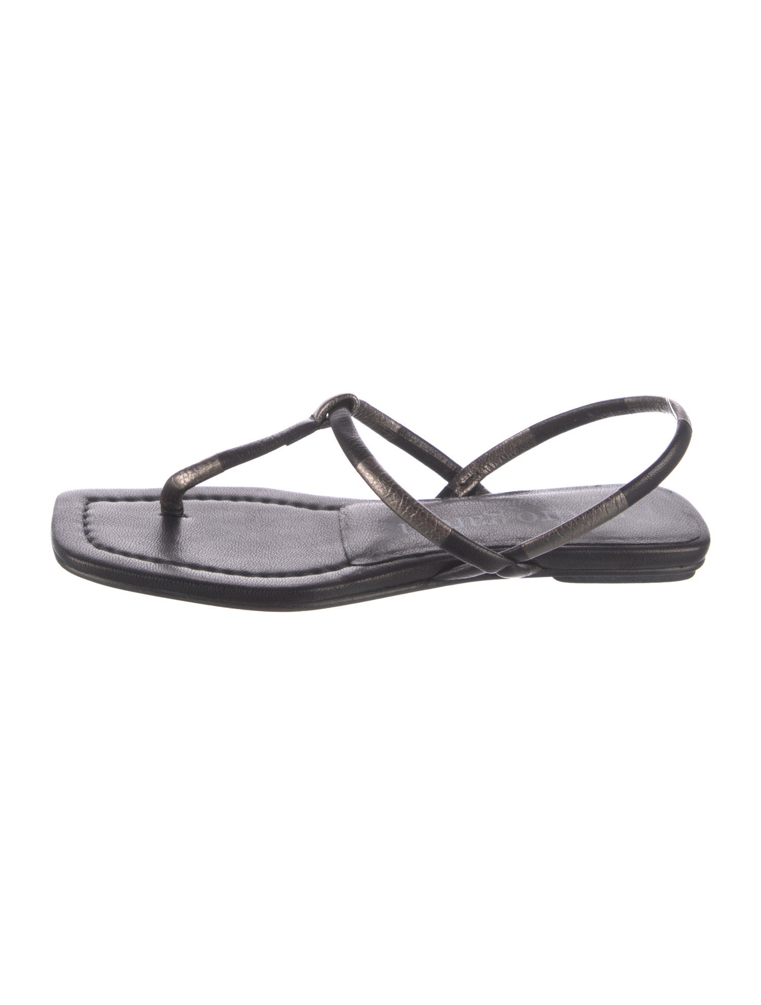 Pedro Garcia Leather T-Strap Sandals