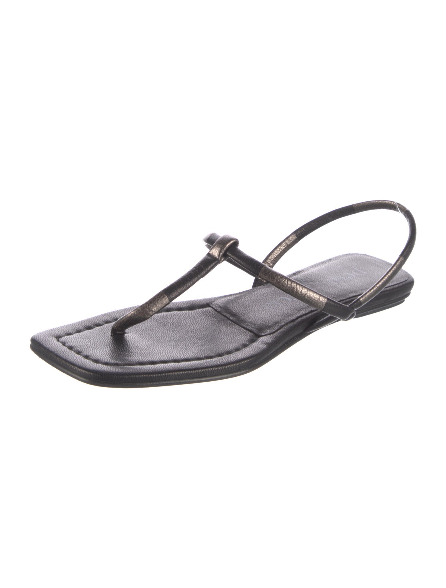 Pedro Garcia Leather T-Strap Sandals