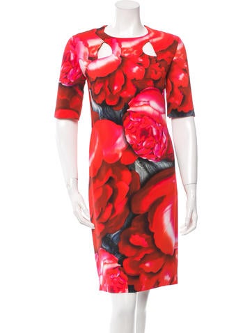 Peter Pilotto Floral Cutout Dress w/ Tags