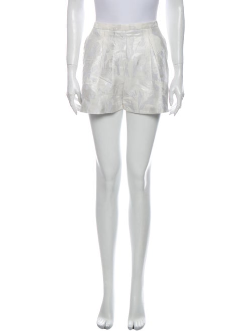 Peter Pilotto Printed Mini Shorts White
