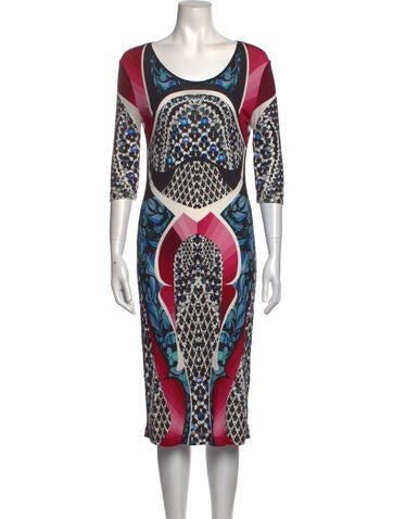 Peter Pilotto Dresses Printed Midi Length Dress Us4, UK8 | S