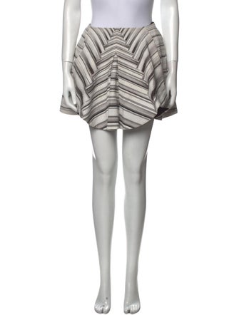 Peter Pilotto Striped Mini Skirt