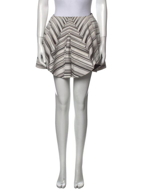 Peter Pilotto Striped Mini Skirt