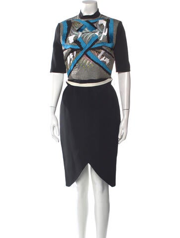 Peter Pilotto Dresses Patterned Midi Length Dress Us4, UK8 | S