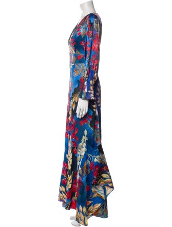 Peter Pilotto Silk Long Dress