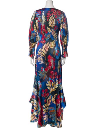 Peter Pilotto Silk Long Dress