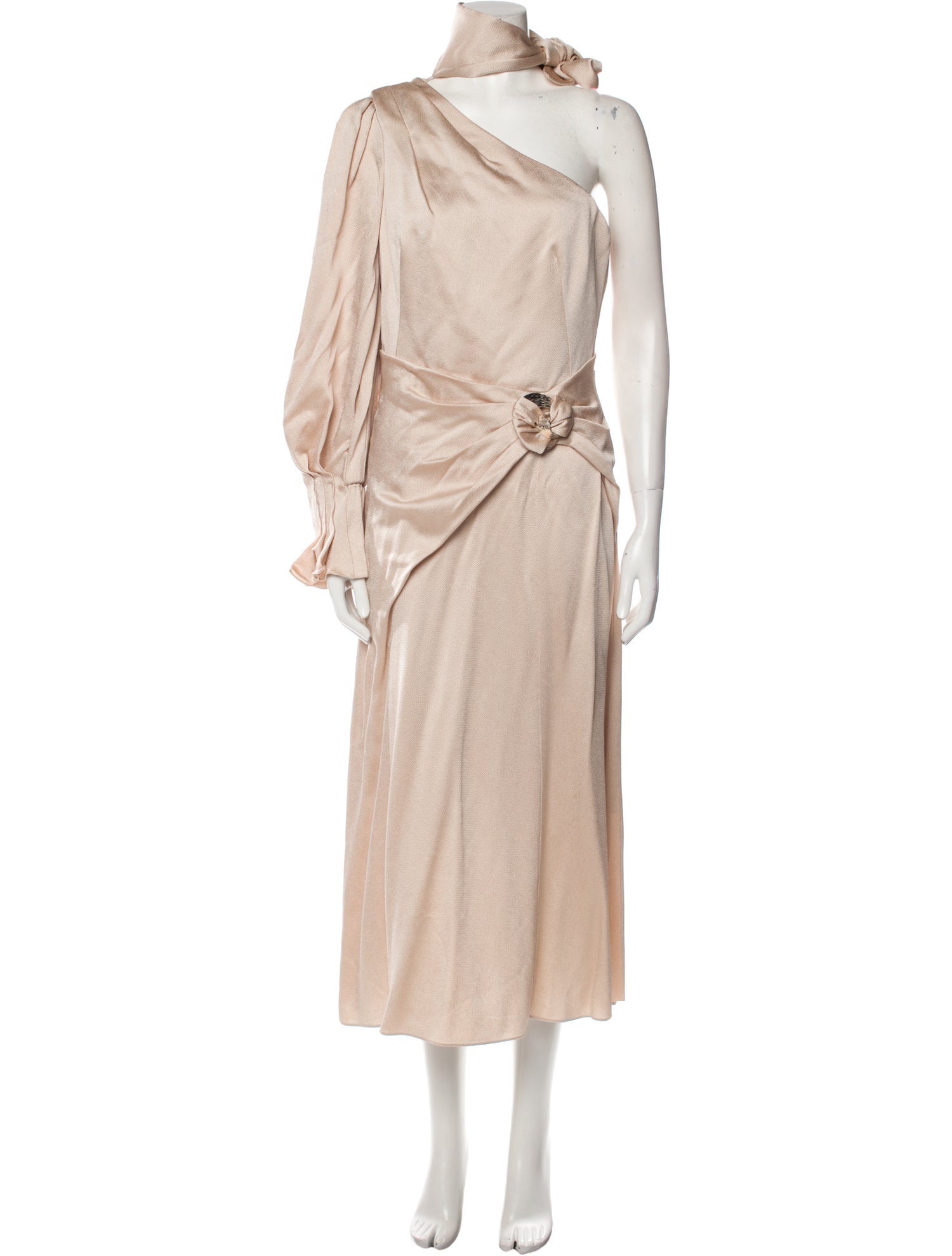 Peter Pilotto One-Shoulder Long Dress w/ Tags