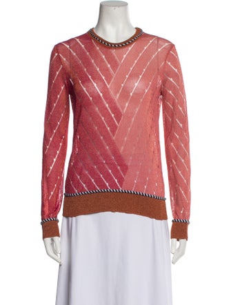 Peter Pilotto Striped Crew Neck Sweater
