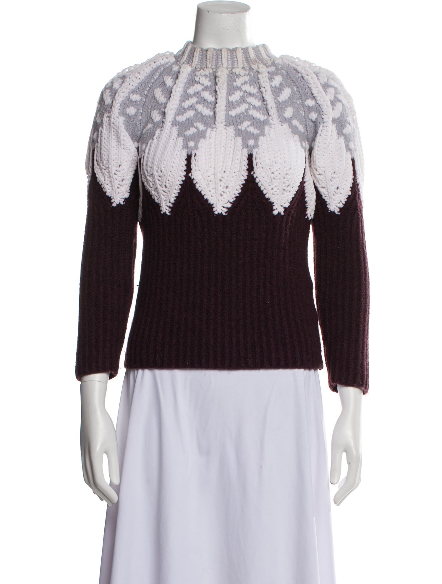 Peter Pilotto Wool Printed Sweater