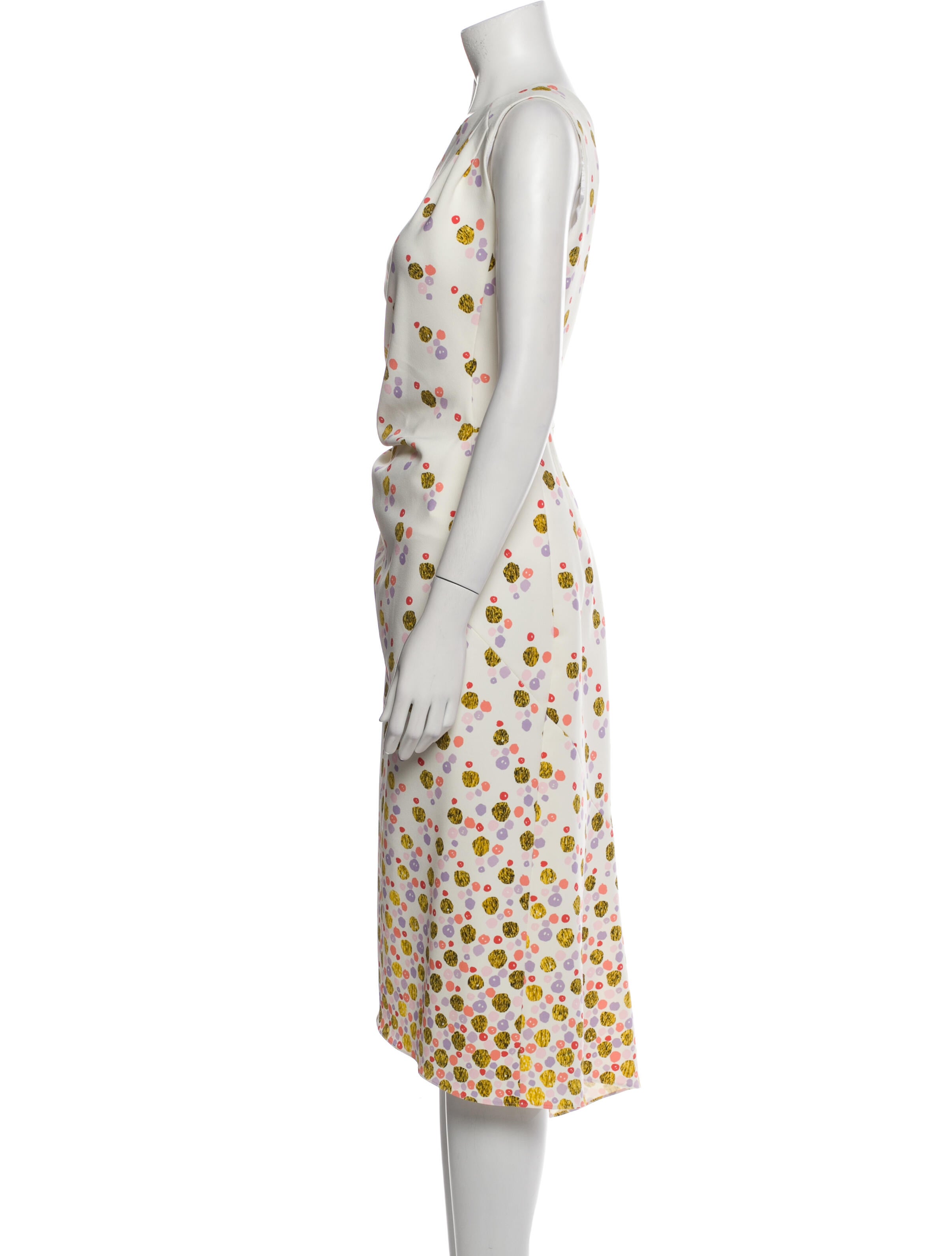 Peter Pilotto Floral Print Midi Length Dress