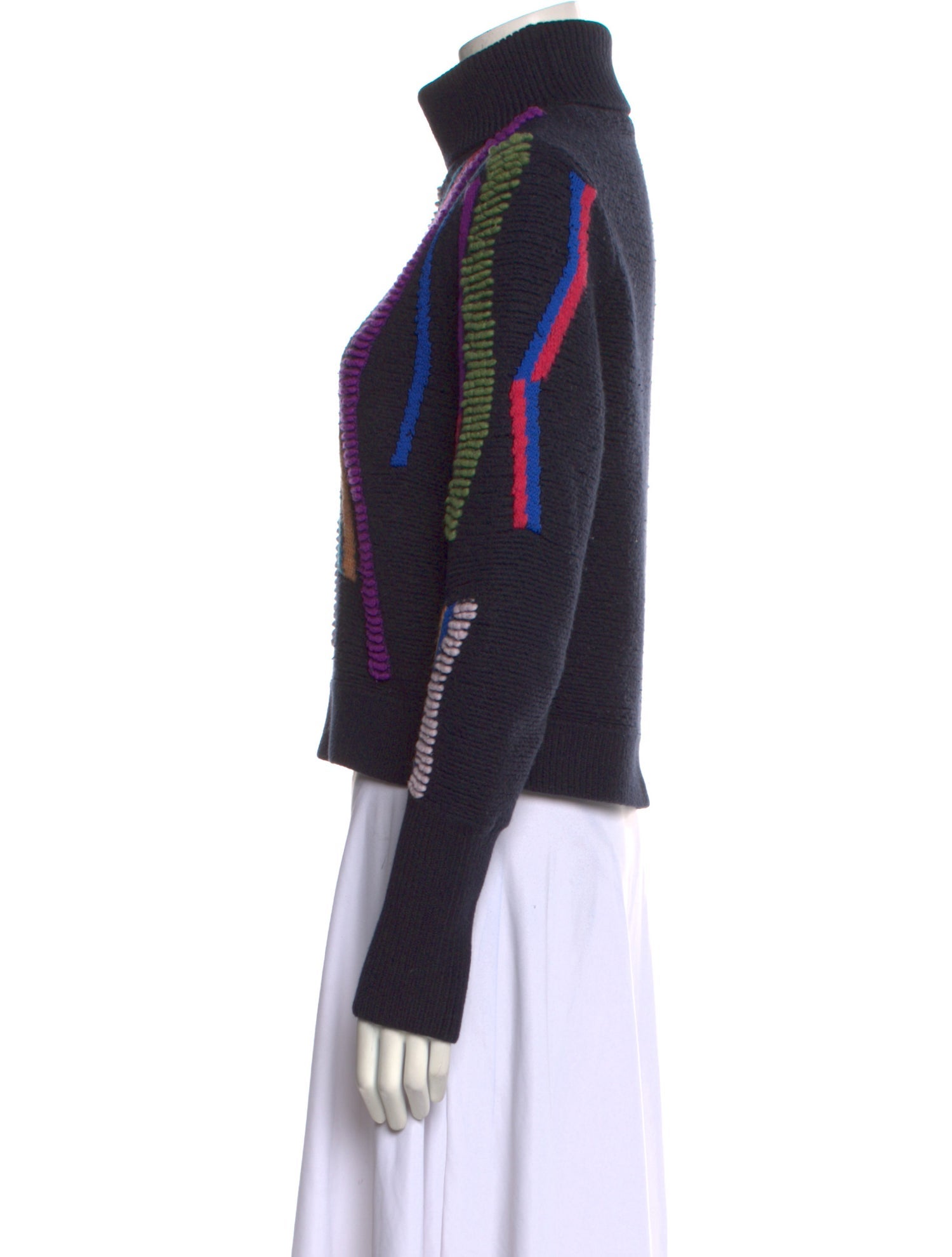 Peter Pilotto Wool Striped Sweater