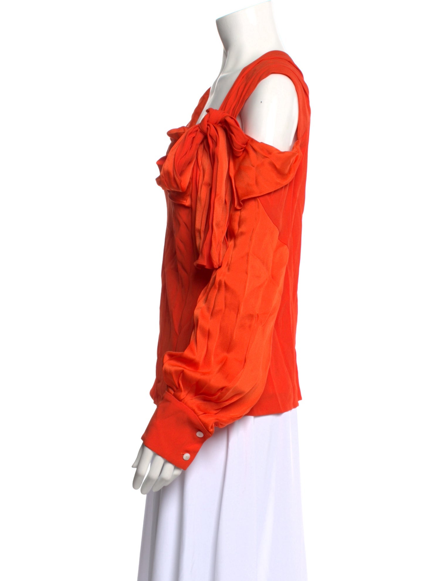 Peter Pilotto Cowl Neck Long Sleeve Blouse