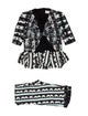 Peter Pilotto Printed Ruffle Embellishment Pant Set