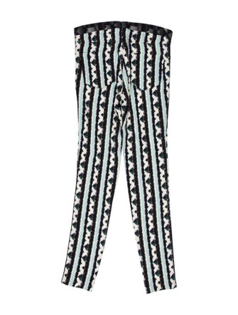 Peter Pilotto Printed Ruffle Embellishment Pant Set