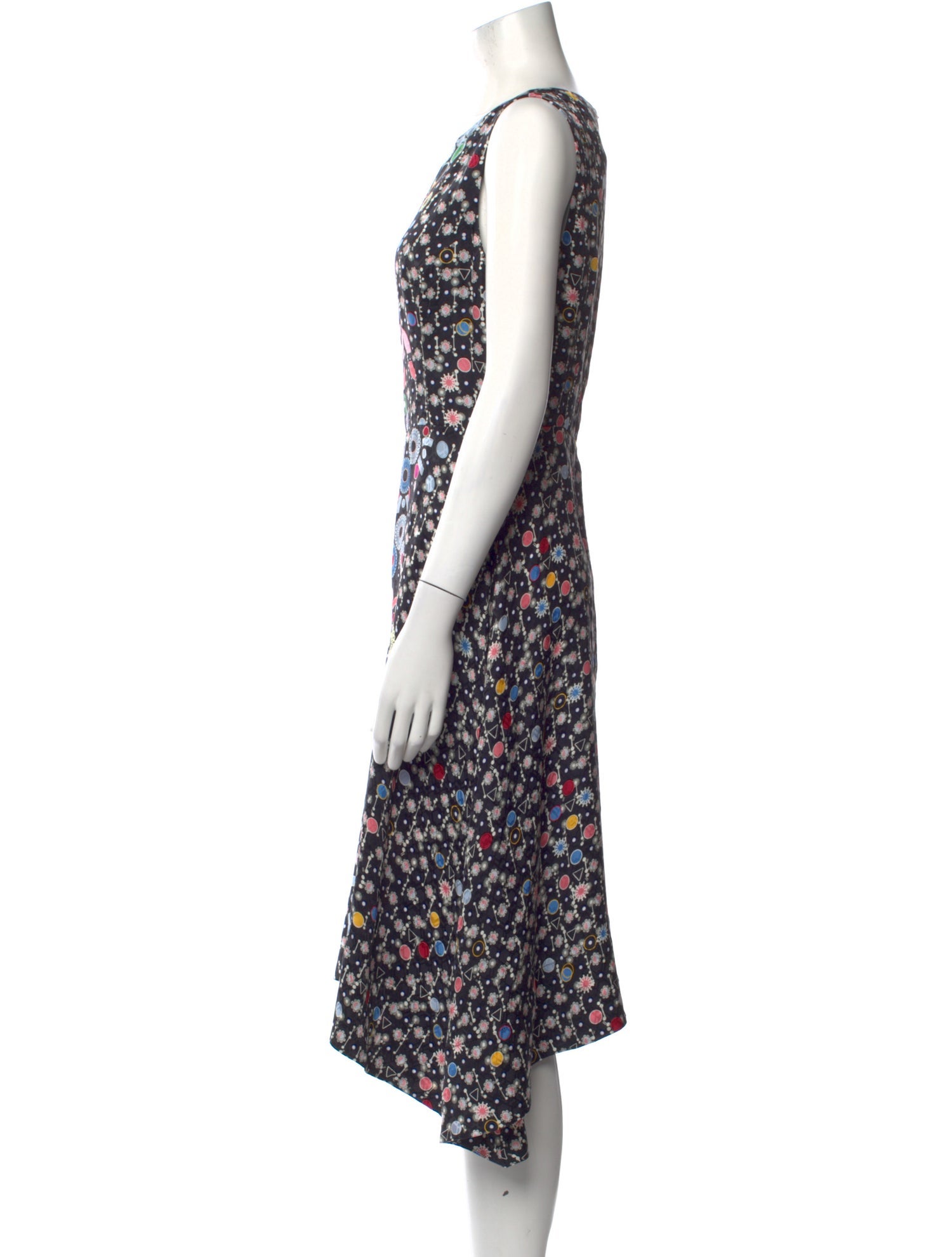 Peter Pilotto Printed Midi Length Dress