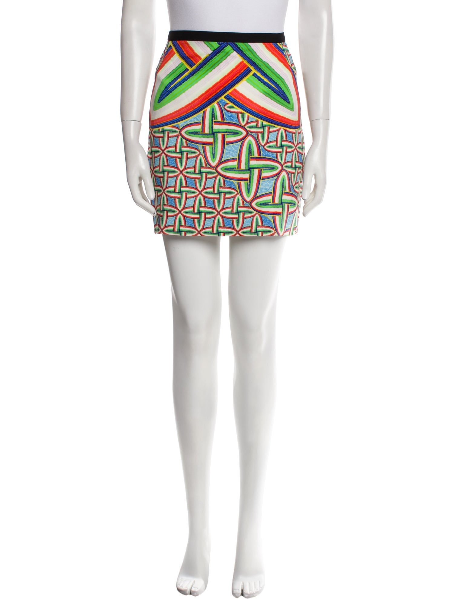 Peter Pilotto Printed Mini Skirt w/ Tags