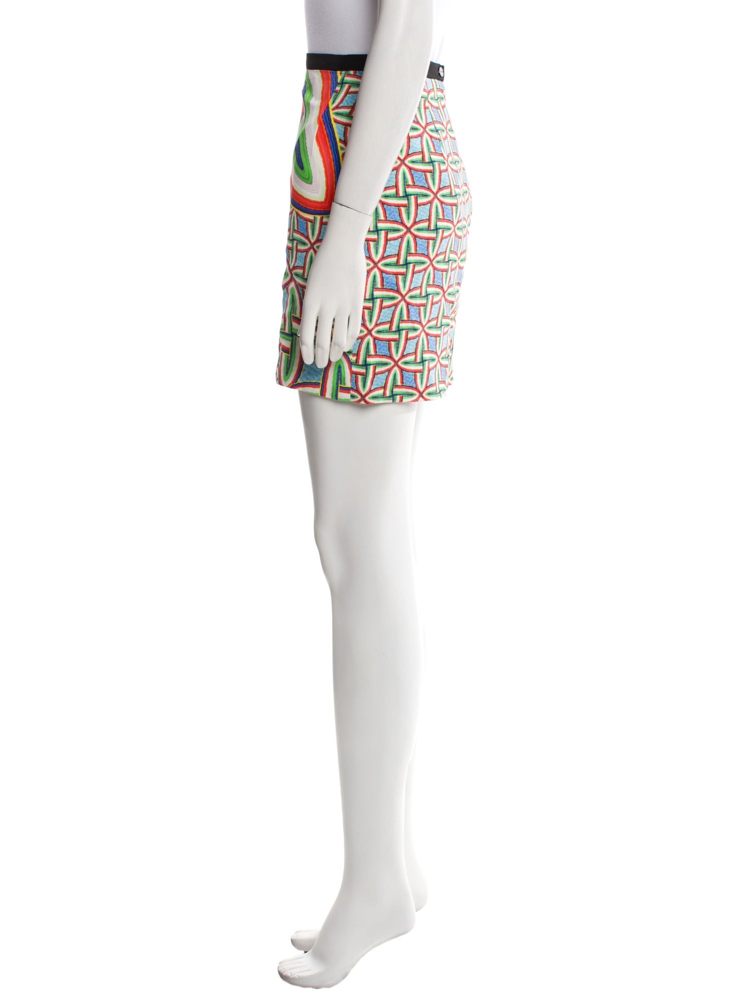 Peter Pilotto Printed Mini Skirt w/ Tags