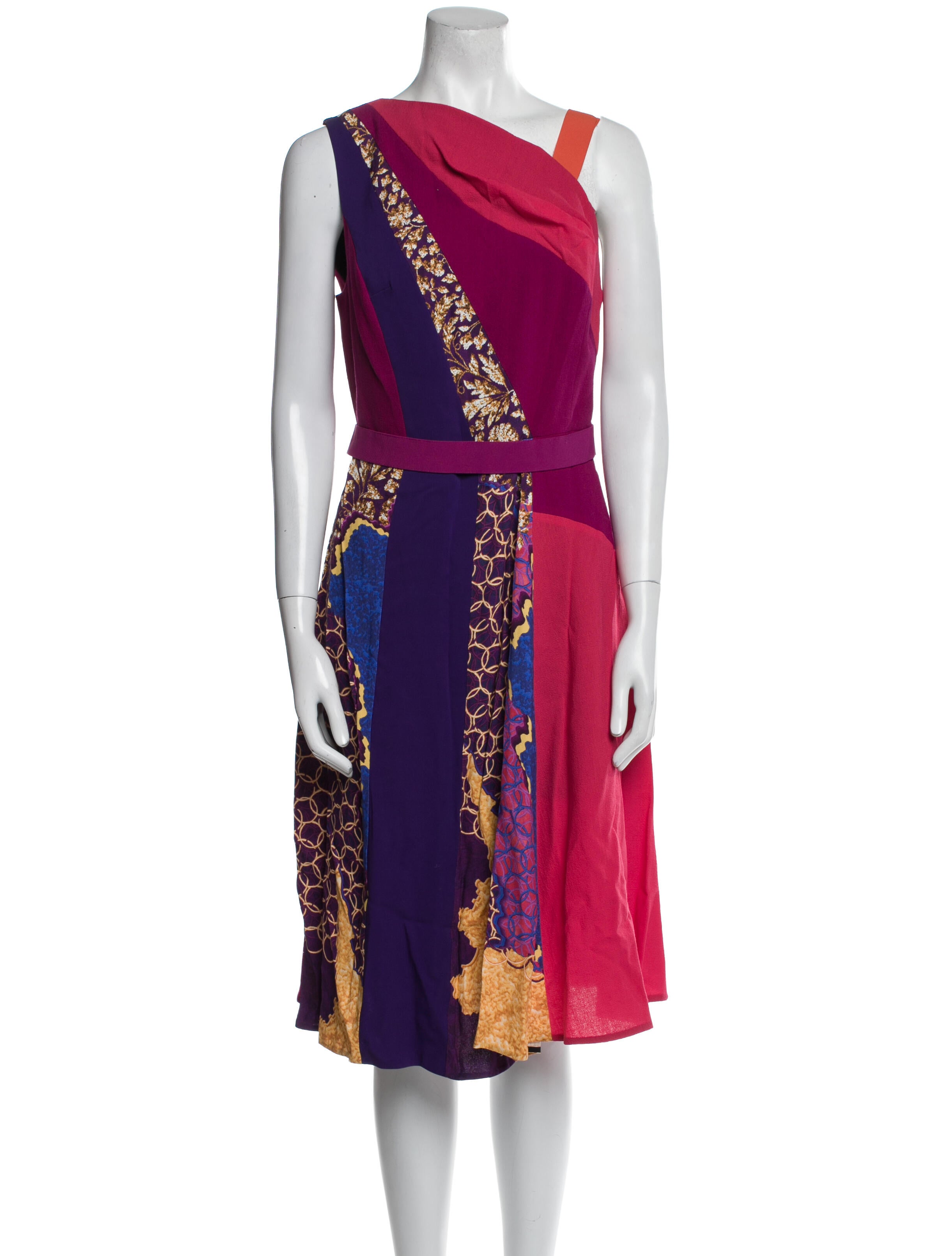 Peter Pilotto Virgin Wool Midi Length Dress