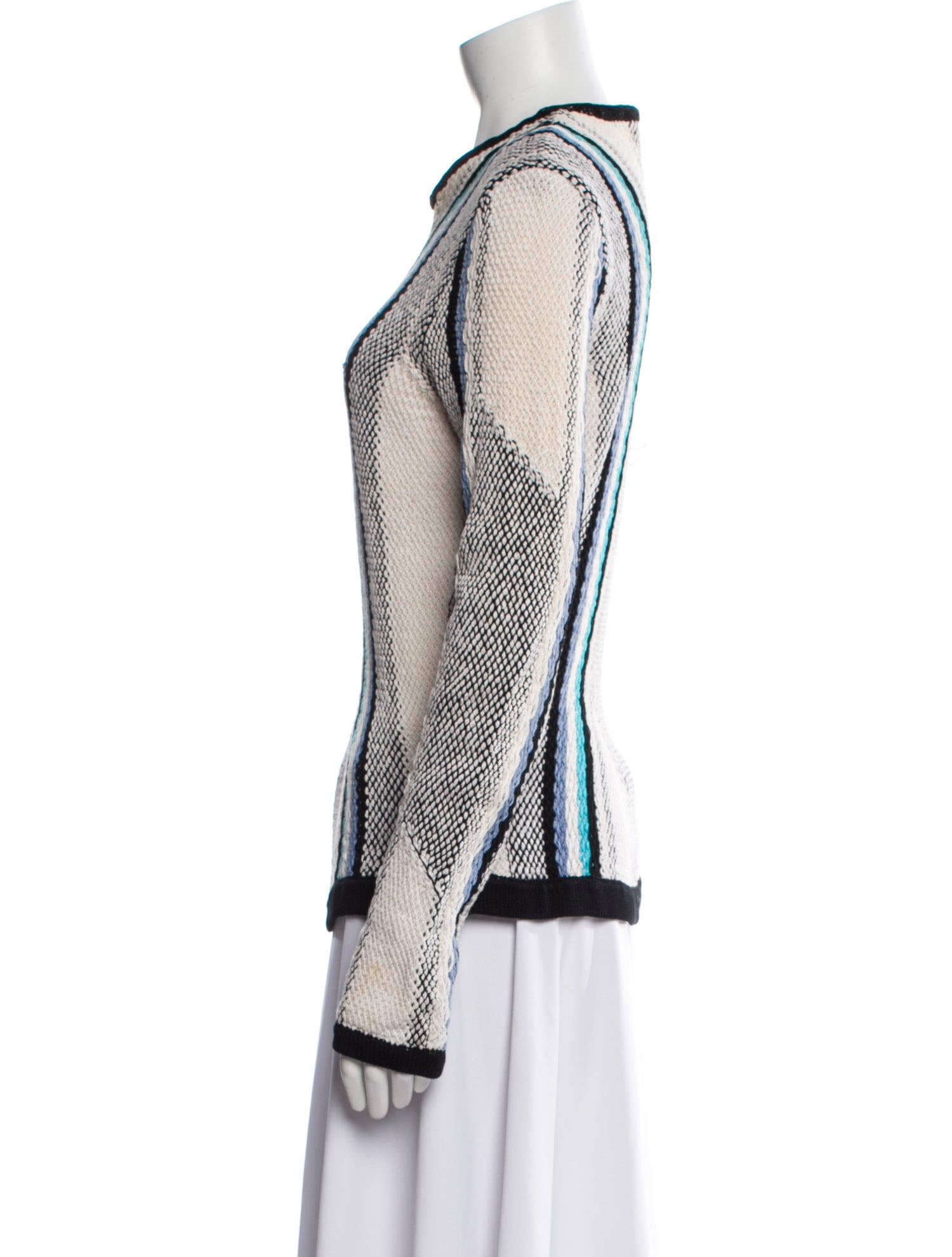 Peter Pilotto Striped Crew Neck Sweater