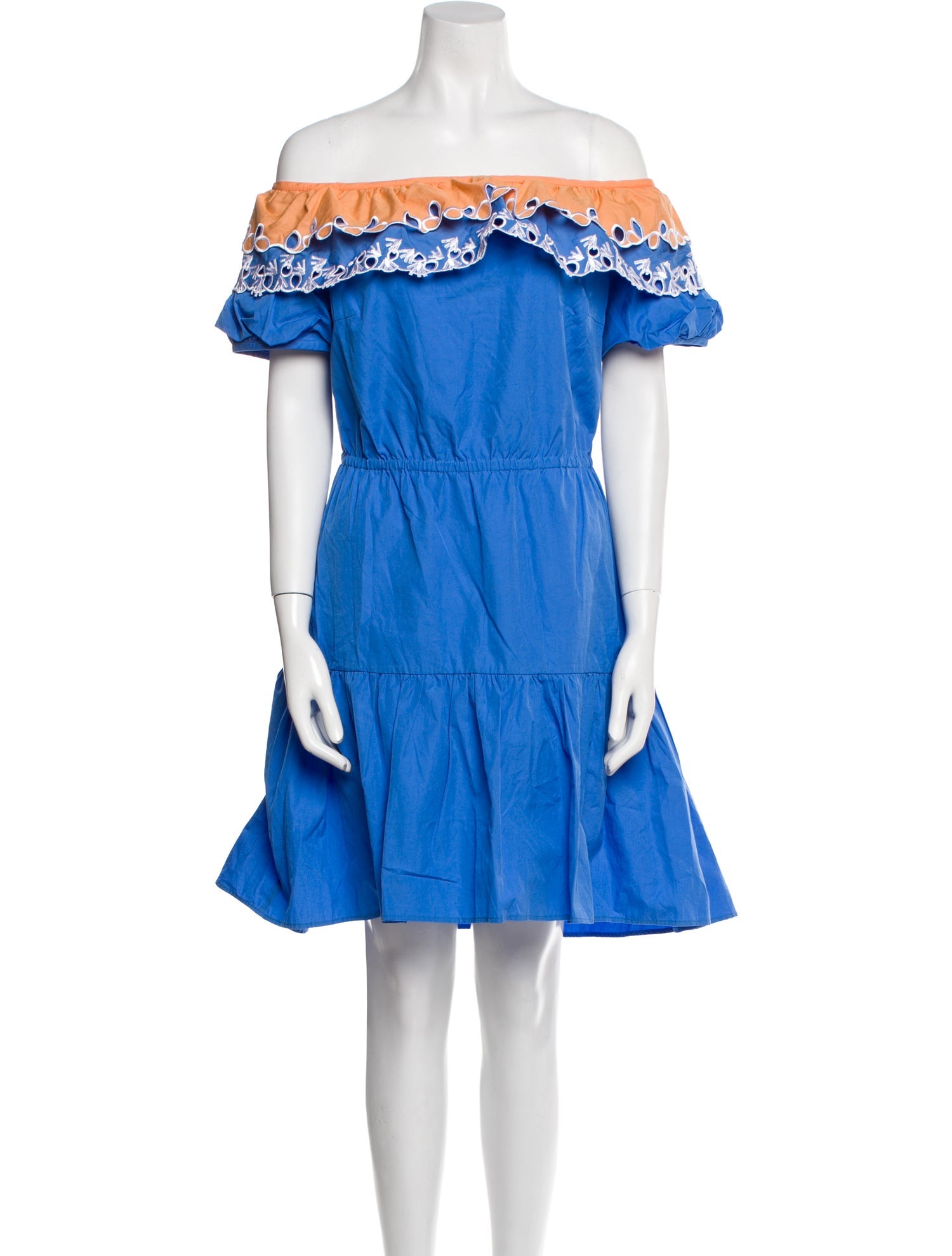 Peter Pilotto Off-The-Shoulder Mini Dress