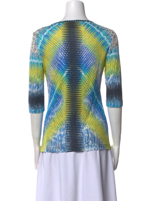 Peter Pilotto Tie-Dye Print Scoop Neck T-Shirt