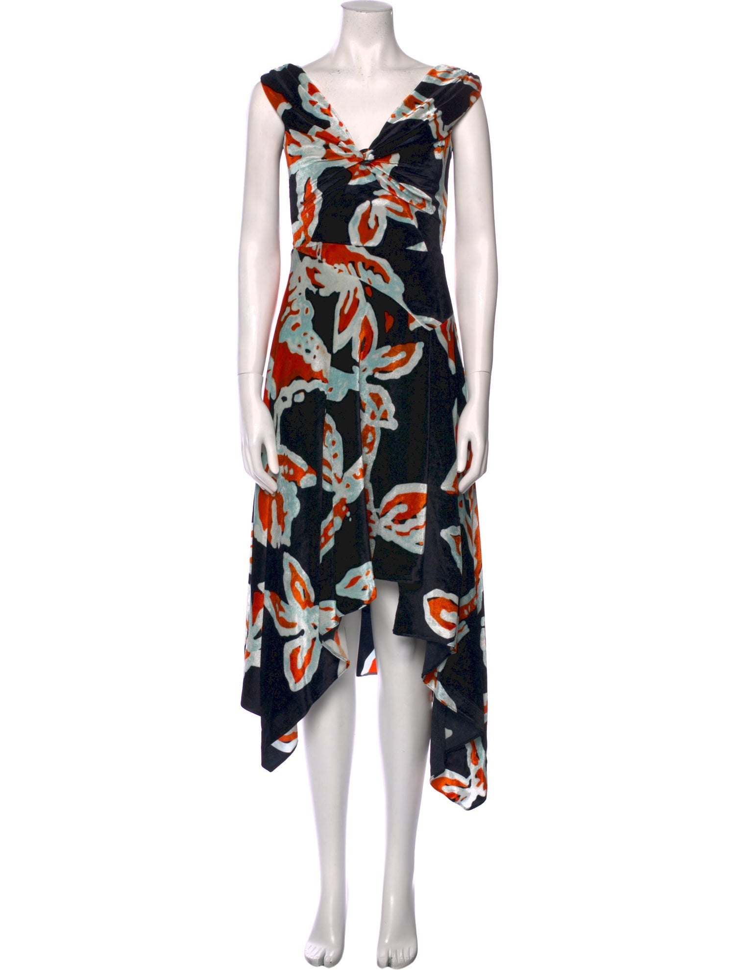 Peter Pilotto Printed Midi Length Dress