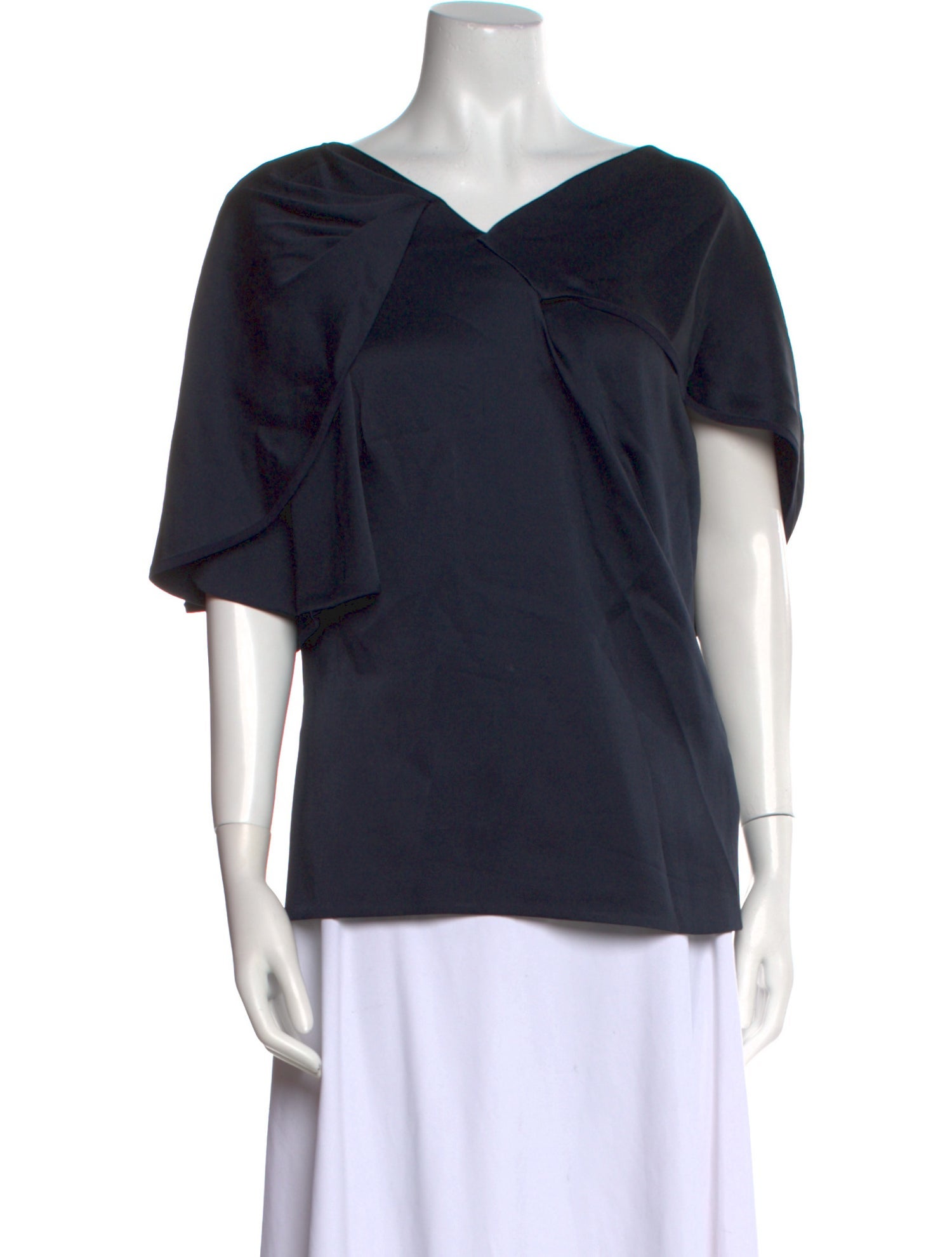 Peter Pilotto V-Neck Short Sleeve Blouse