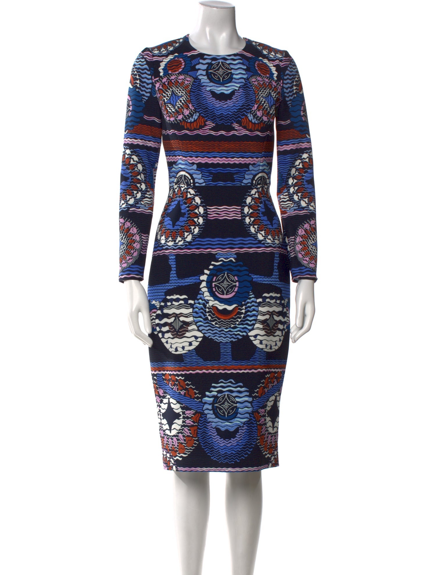 Peter Pilotto Printed Midi Length Dress