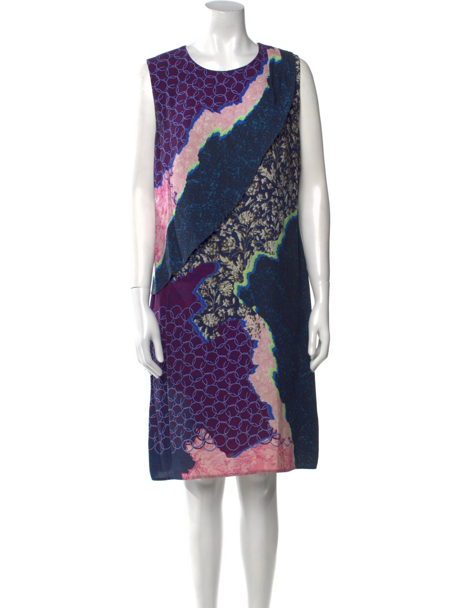 Peter Pilotto Printed Knee-Length Dress