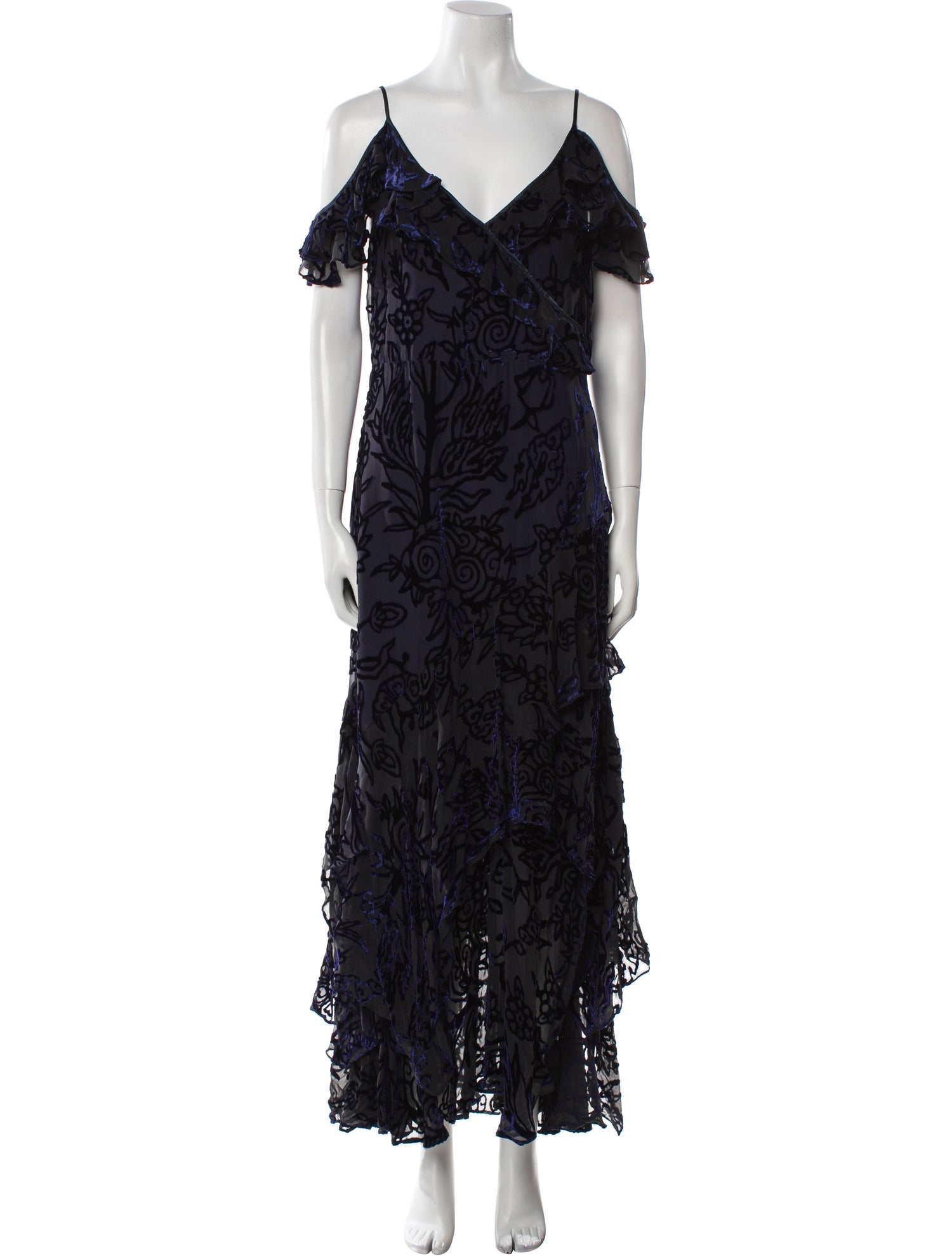 Peter Pilotto Lace Pattern Long Dress