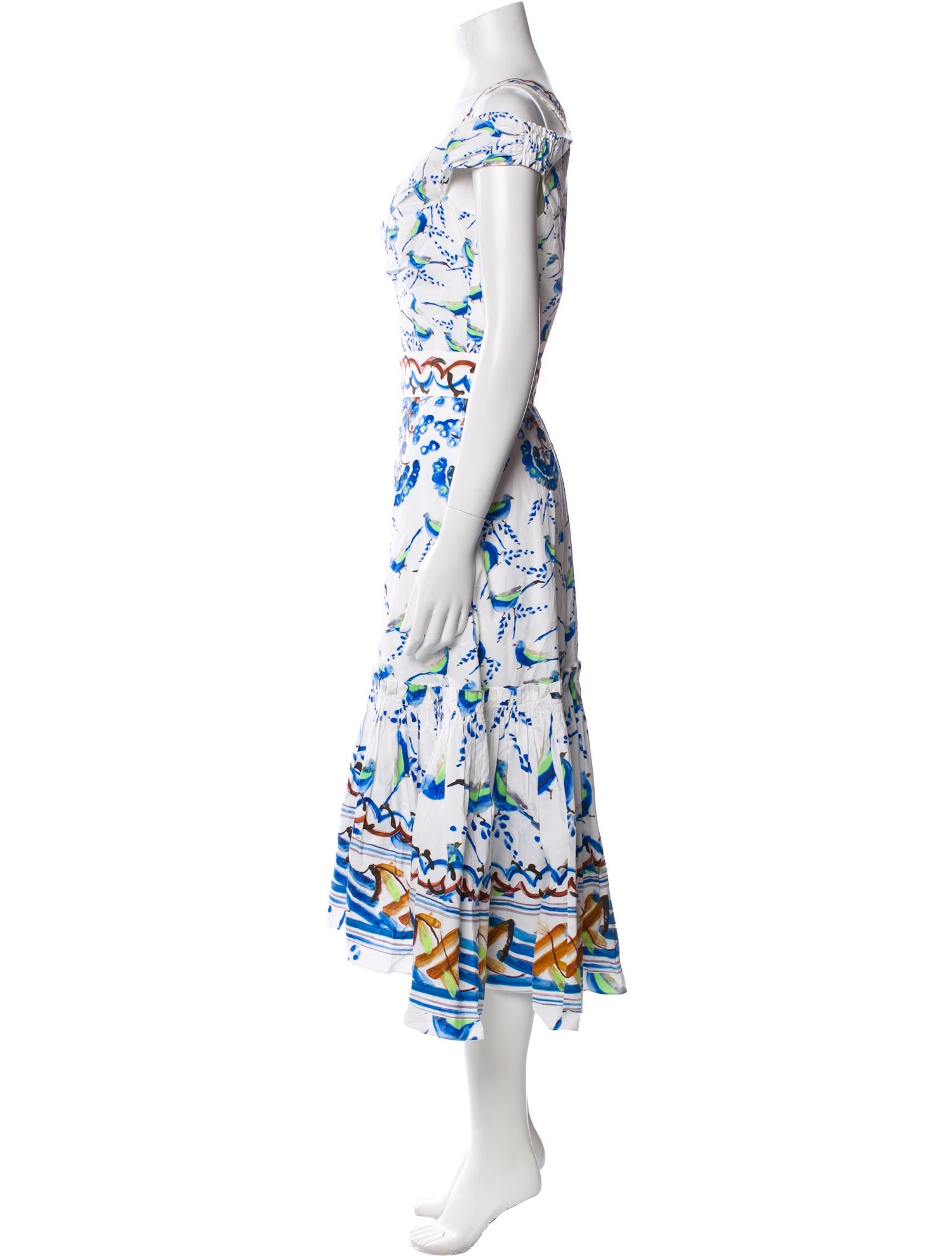 Peter Pilotto Printed Midi Length Dress