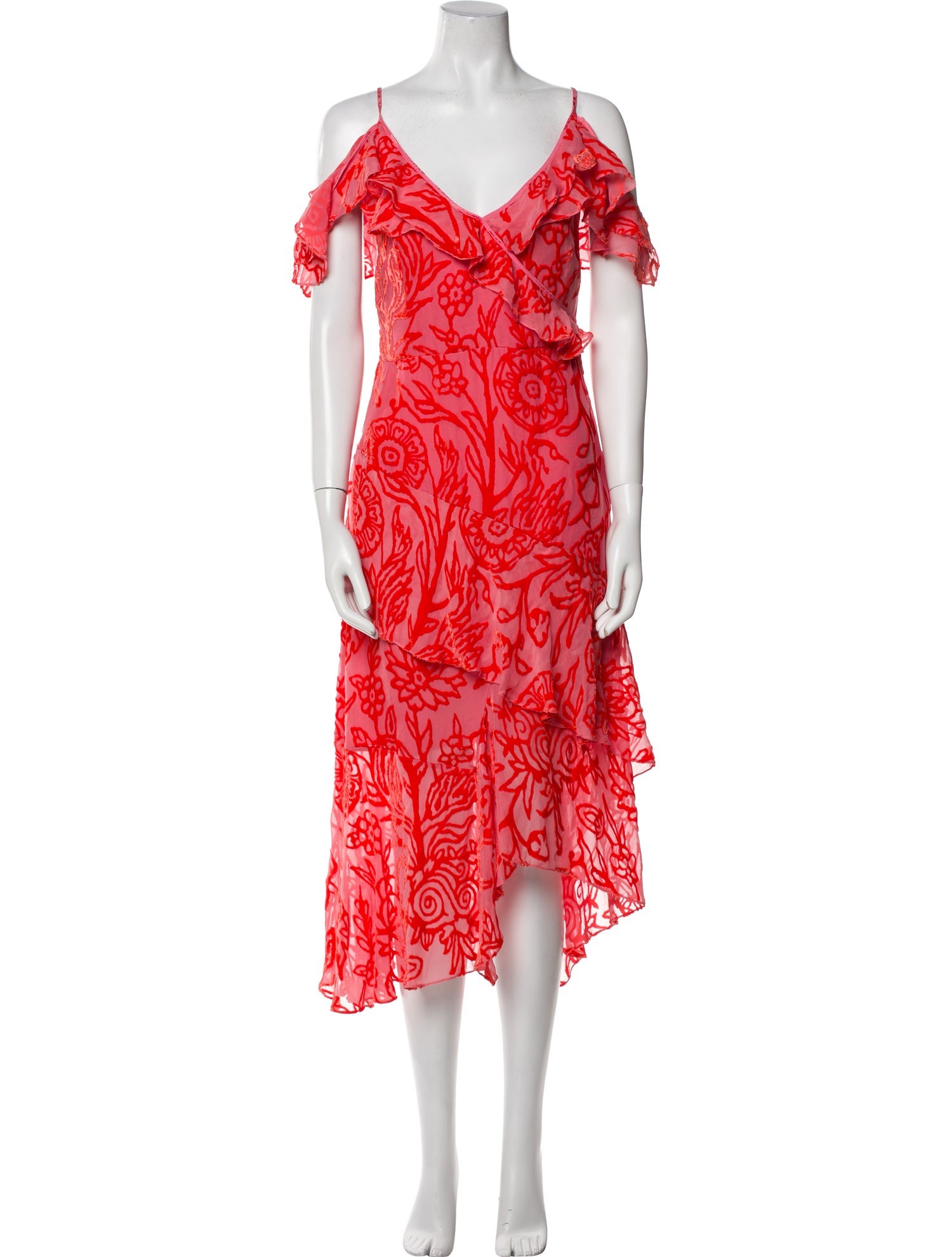 Peter Pilotto Floral Print Long Dress