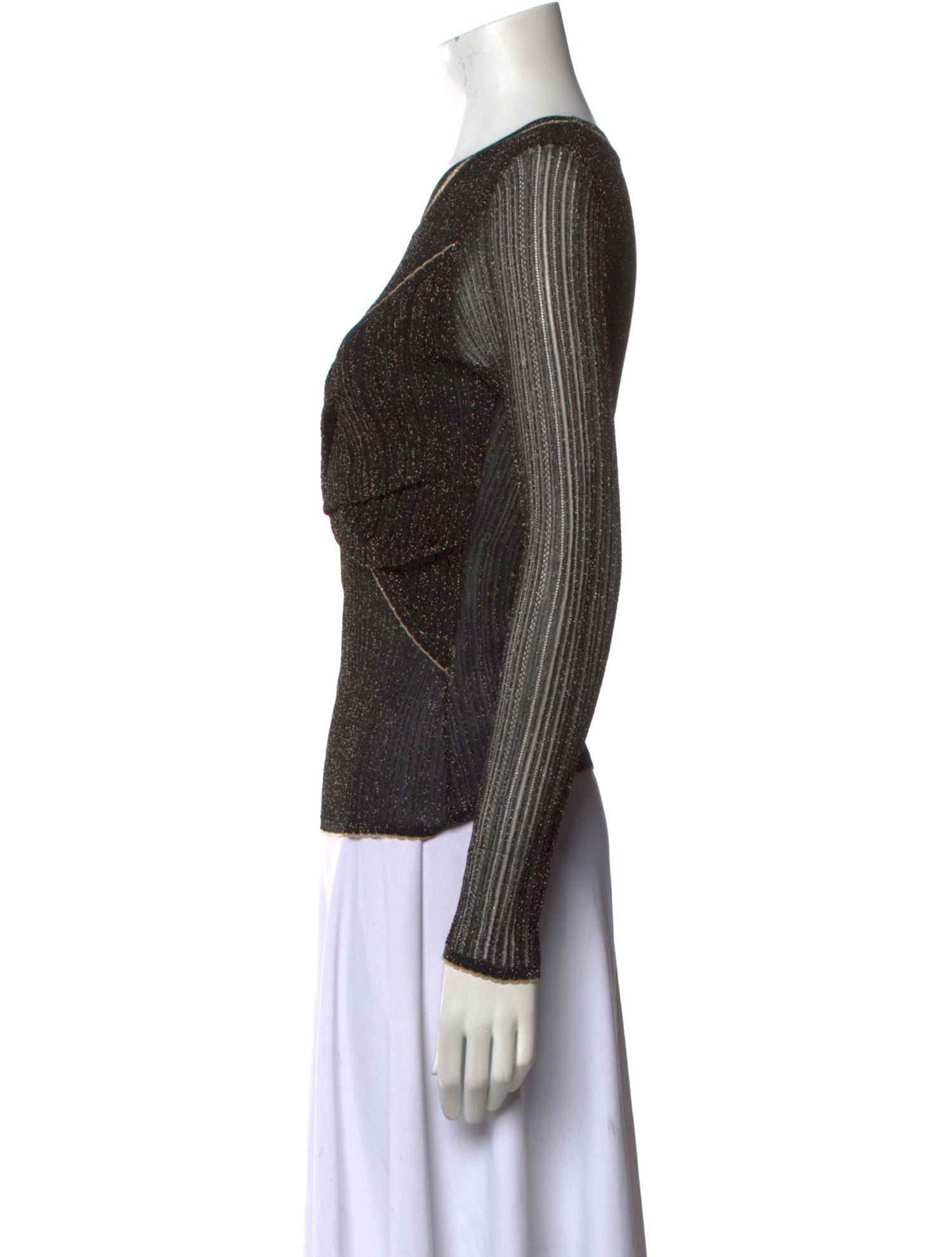 Peter Pilotto Striped Scoop Neck Top