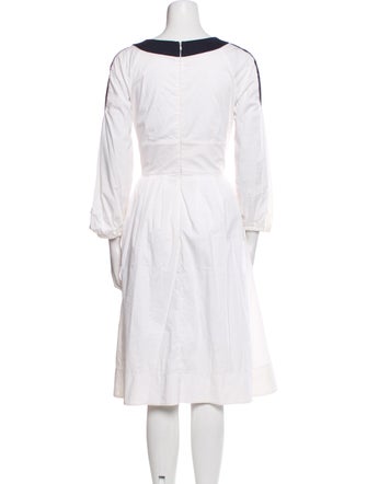 Peter Pilotto V-Neck Midi Length Dress