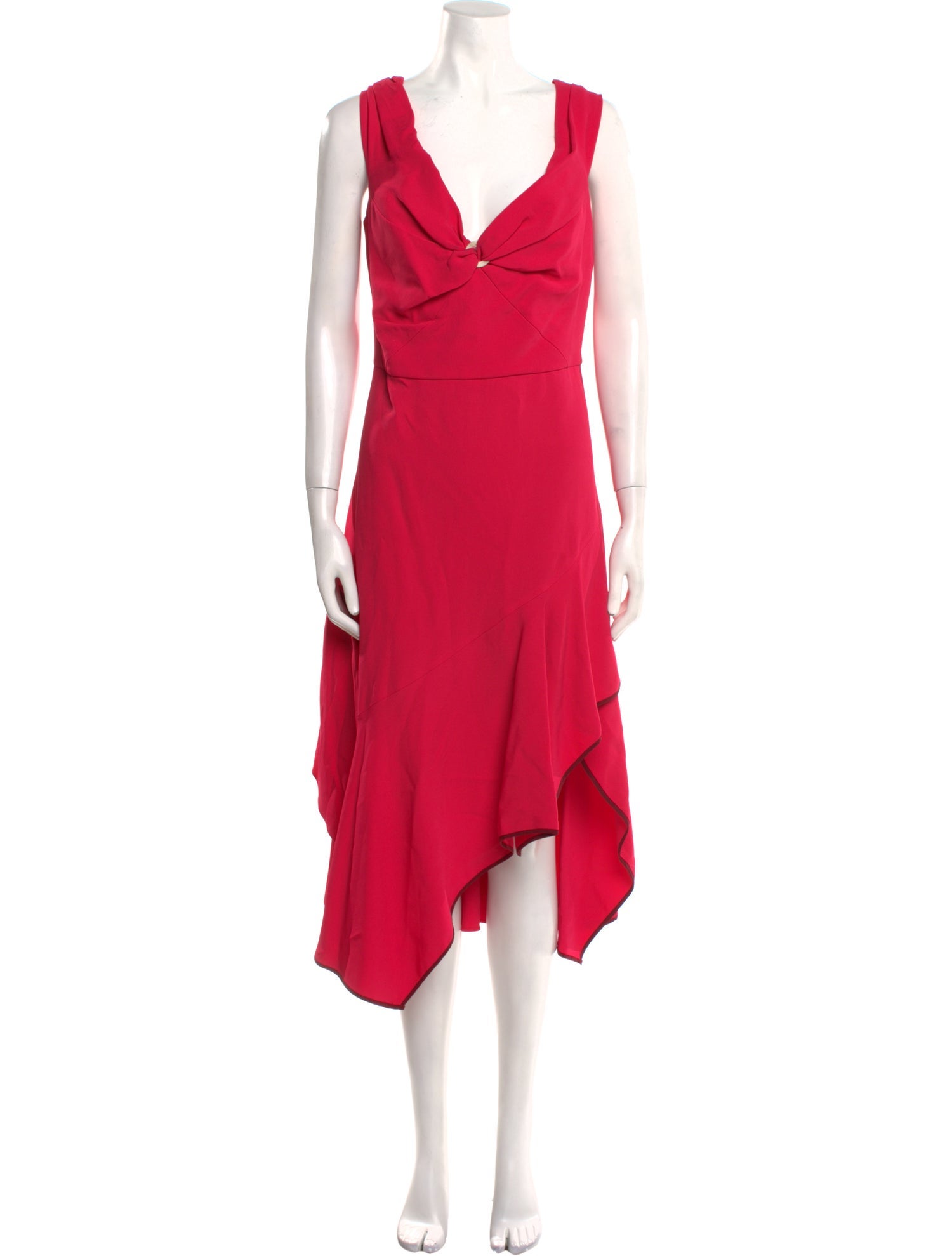 Peter Pilotto Cowl Neck Midi Length Dress