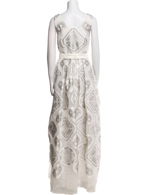 Peter Pilotto Paisley Print Long Dress