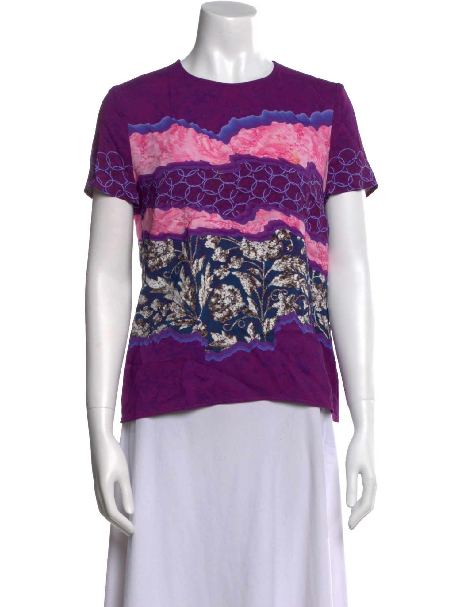 Peter Pilotto Graphic Print Crew Neck T-Shirt