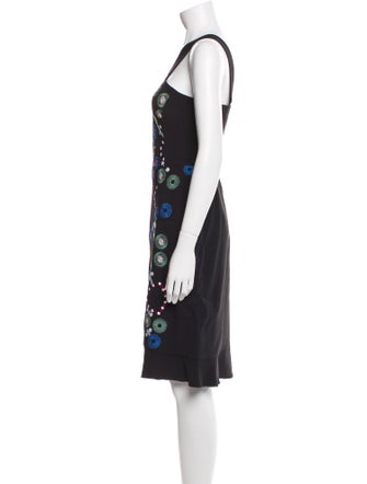 Peter Pilotto Printed Knee-Length Dress