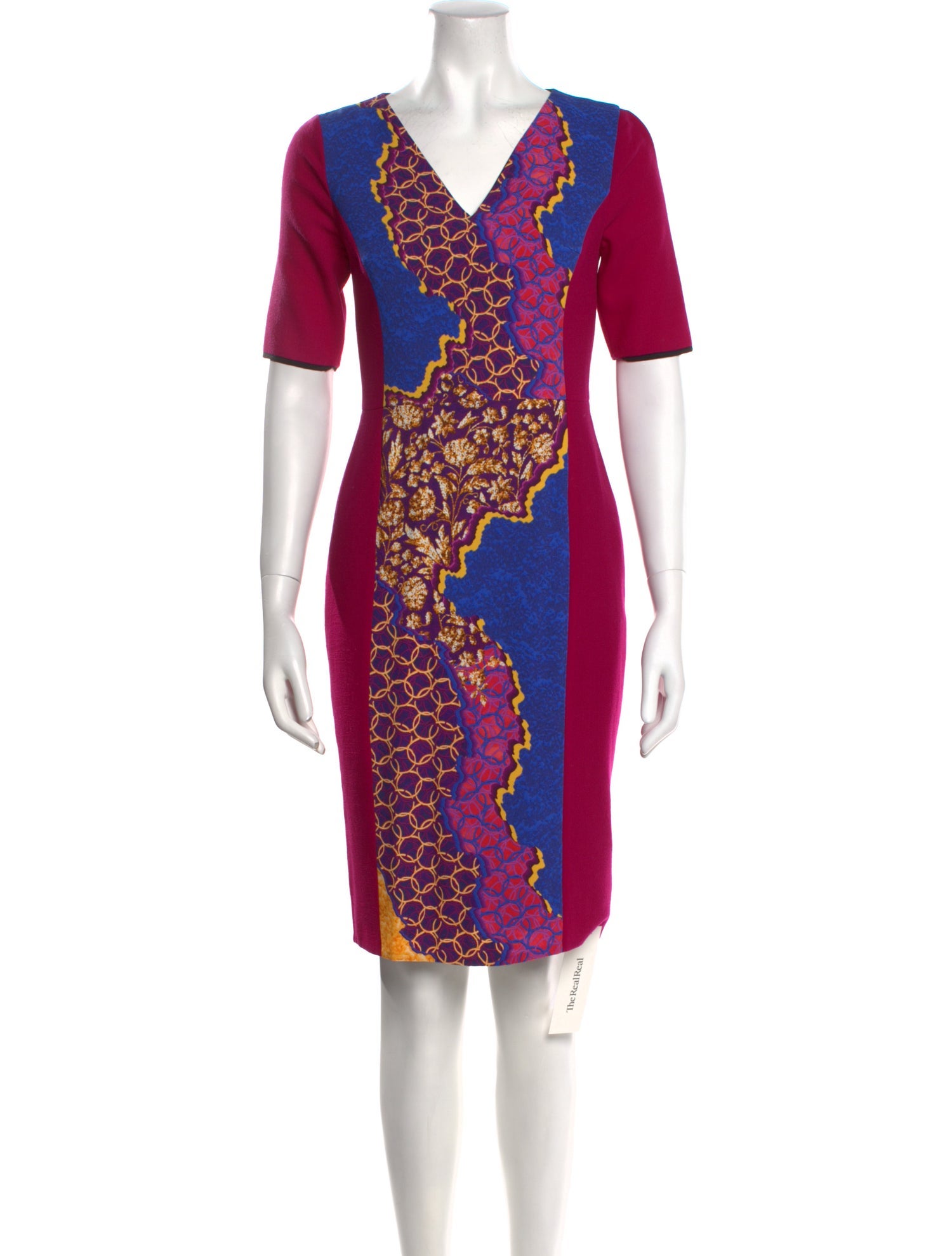 Peter Pilotto Virgin Wool Knee-Length Dress
